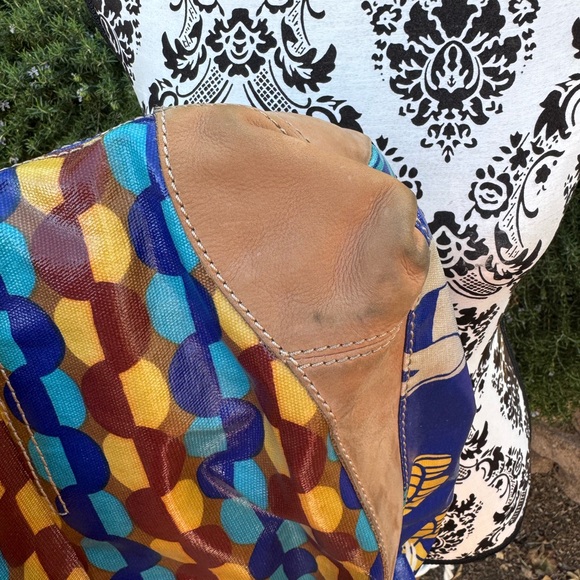 Fossil Multicolor Tote Bag with Elephant Design - Picture 15 of 15